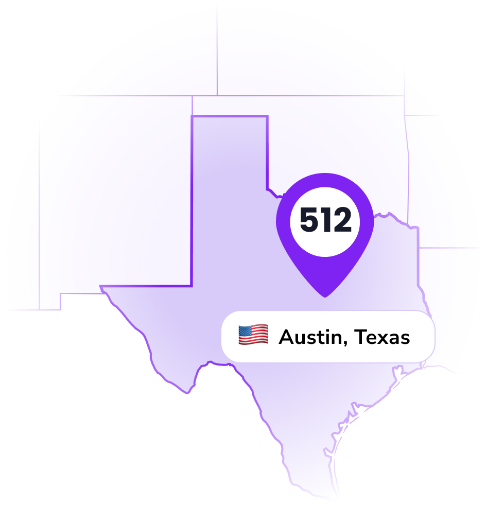 512 Area Code - Austin, Texas - Location - LinkedPhone