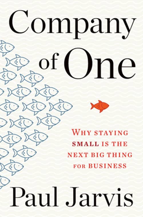 Best Entrepreneur Startup Books - Company of One Cover