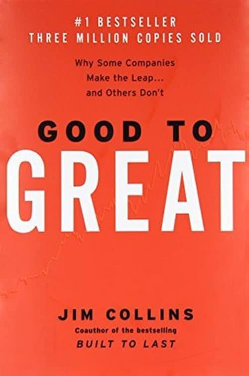 Best Entrepreneur Startup Books - Good to Great Cover