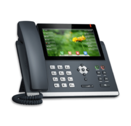 Plant, Notebook and Office VoIP IP Phone or Landline connected to LinkedPhone Virtual Phone System