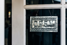 Local Small Business Resources - Open Sign
