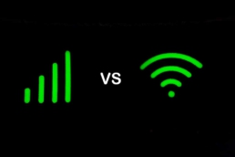 Cellular vs wifi signals