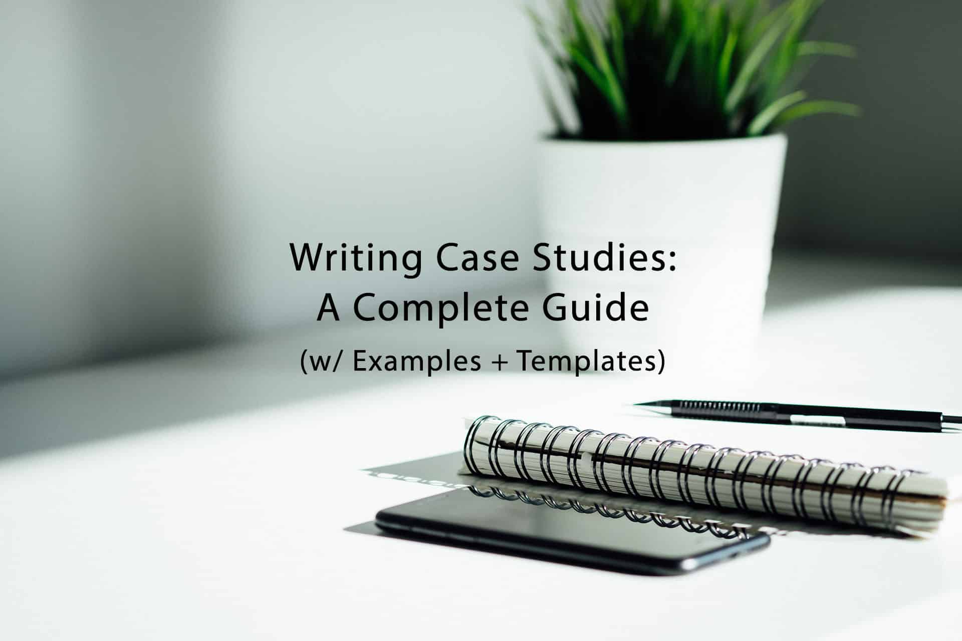 how can write case study