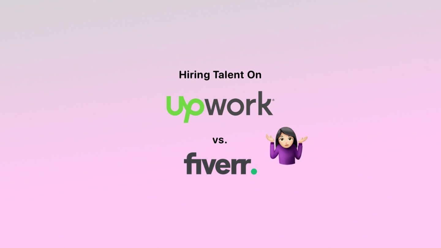 Upwork vs Fiverr - What's The Difference